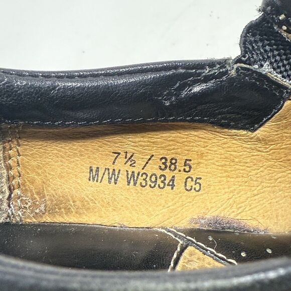 Born Mayflower Loafer Womens 7.5 Black Leather Slip On Casual Comfort Shoes - Picture 13 of 16